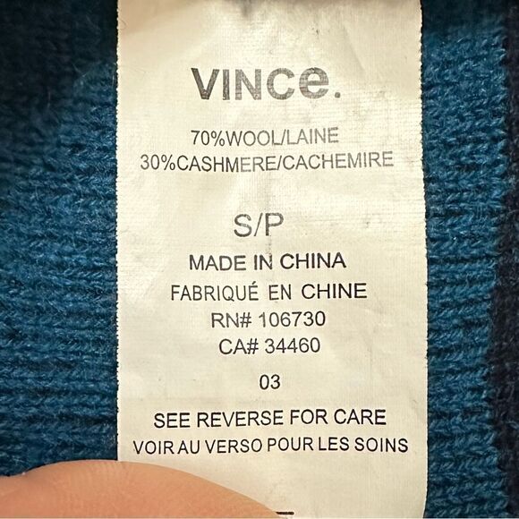 Vince Wool Cashmere Blend Women’s Pullover Sweater - Picture 10 of 13